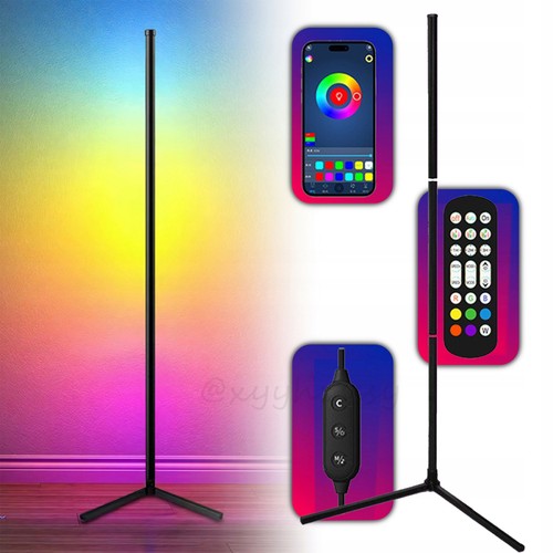 165cm led stehleuchte rgb - 165cm,