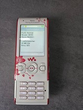 Sony Ericsson W595 Sliderhandy, Weiß/Rot, ohne Simlock
