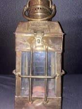 WW2 Schiffslampe 1939 – Original aus Messingq