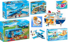 Playmobil Family Fun Set -9366 Sommerjet / 9502 Abholung / 6978 Kreuzfahrtschiff & mehr