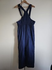 Nevica Vintage 90er Ski Salopettes Latzhose blau Größe 44M