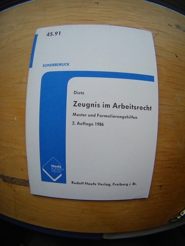 Zeugnis arbeitsrecht - im,