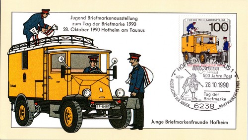 Postkarte sst tag - postkarte, der
