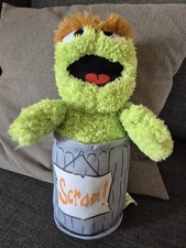 Muppets Sesamstraße Plüsch Stofftier Oscar aus der Tonne