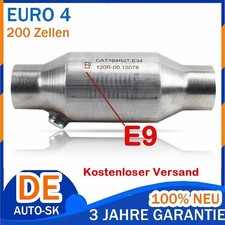 Katalysator Euro 4 E Prüfzeichen E9 103R 63,5 mm 200 Zellen 101mm KAT ...