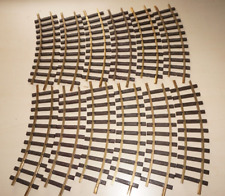 RFA/9] 12x LGB/Playmobil 1100/4354 gebogene Gleise R1 30 Grad ( guter Zustand )