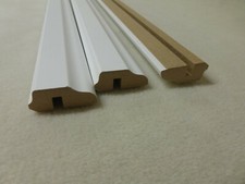 1Stk 100cm Deckenleiste foliert weiß 17x36mm Holzleisten