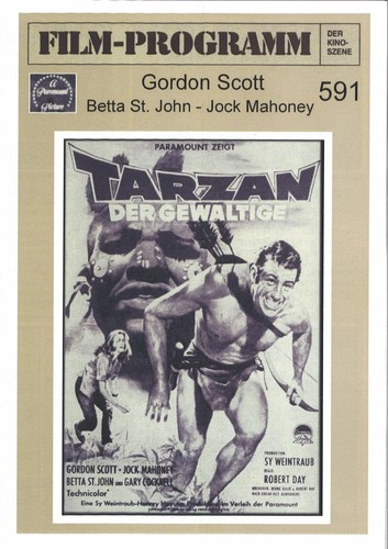 Fdk filmprogramm 591 tarzan - |,