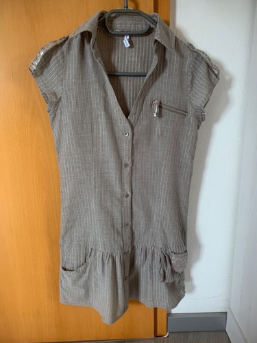 Fishbone bluse shirt kleid - bluse,