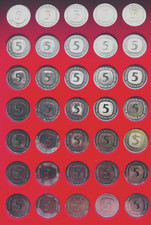 35 x 5 DM  BRD Münzen 1995