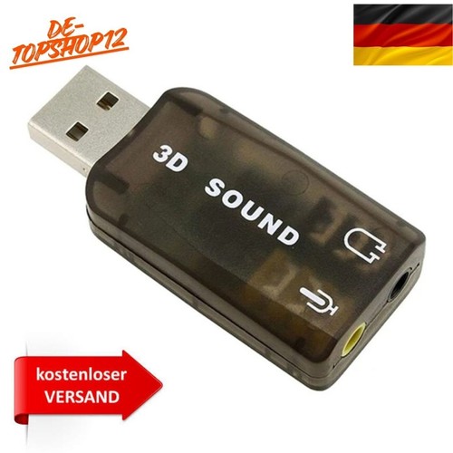 Usb audio adapter 5mm - 2x, 3,5mm