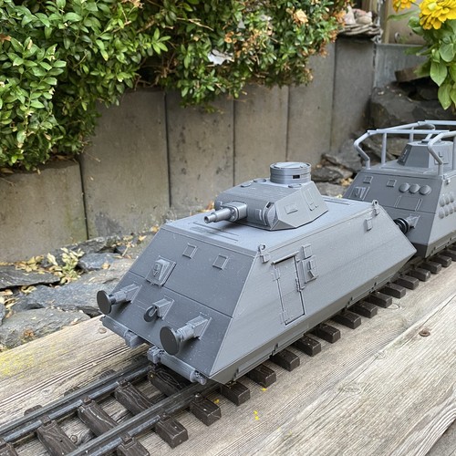 Lgb spur panzerzug - 1x,