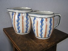 2 x alter Milchkrug Bunzlau im