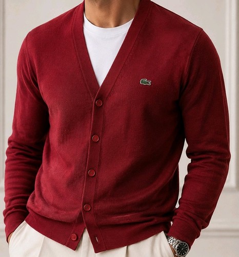 Lacoste cardigan herren xxl - lacoste,