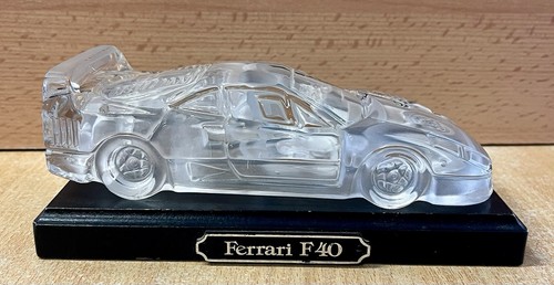 Modellauto aus glas - glas, ferrari