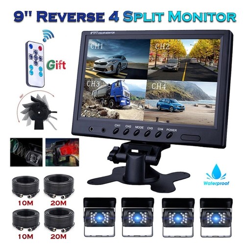 4ch split monitor 4 x - monitor, 4pin