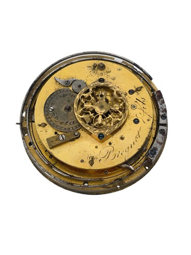 Spindel taschenuhrwerk breguet - spindel,