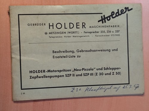 Holder neu piccolo - holder, neu-piccolo