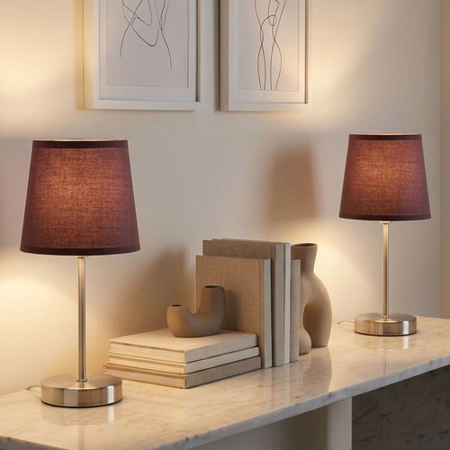 Nachttischlampe - 2x,