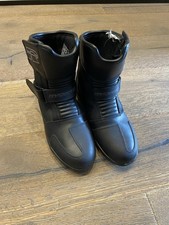 Road Motorradstiefel Kurz Schwarz Größe 41 Wasserfest Neu