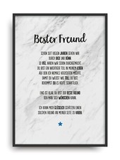 Geschenk Karte BESTER FREUND