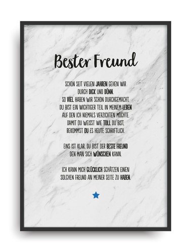 Geschenk karte bester freund - geschenk,