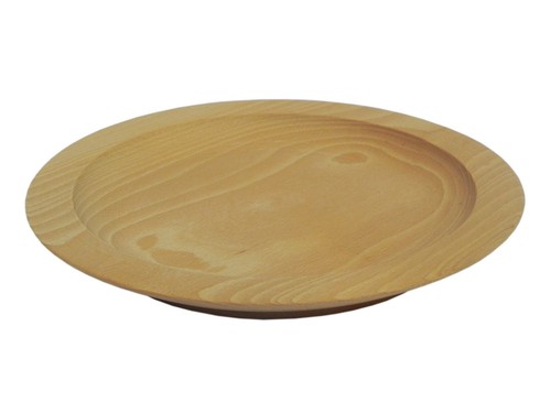 Holz flach teller - teller, haus