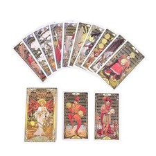 Golden Art Nouveau Tarot Deck