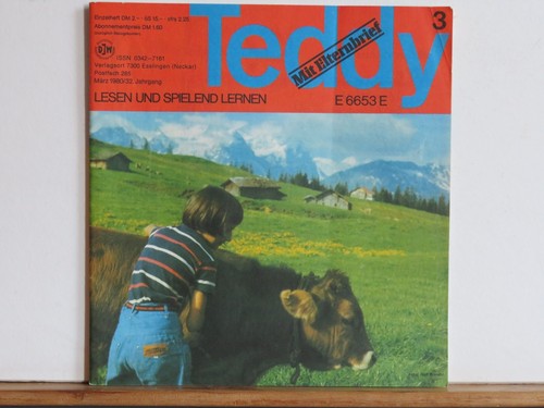 Teddy lesen und spielend - teddy,