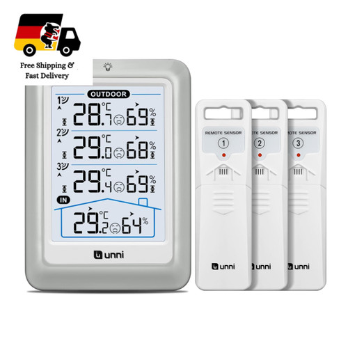 Wetterstation mit - , 3