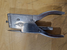 Alte JUWEL Elastic Heftzange Modell U – Vintage Handtacker Metall Bürogerät