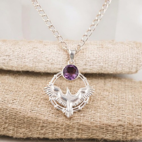 Runder natürlicher amethyst - runder,