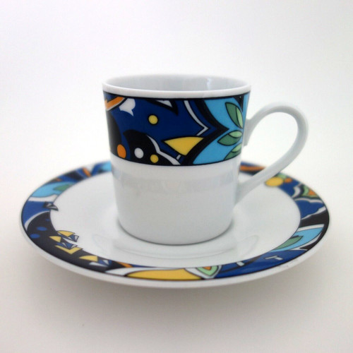 Espressotasse mit - 2x,