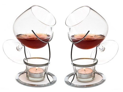 Großer schnaps und - großer, cognac