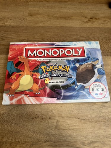 Pokémon monopoly kanto - monopoly,