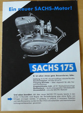 SACHS 1953 Prospekt  SACHS