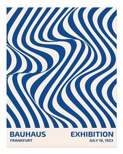 Bauhaus ausstellungsplakat - bauhaus,