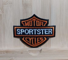 SPORTSTER MOTOR CYCLEYS Aufnäher Patch 9x7cm HARLEY MOTORRAD DAVIDSON