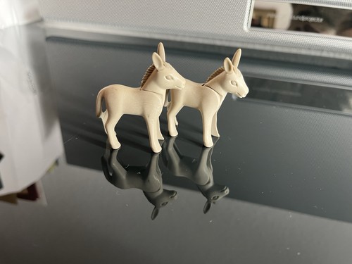 Playmobil esel fohlen - 2, x