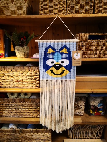 Bluey makramee wandbehang - bluey,