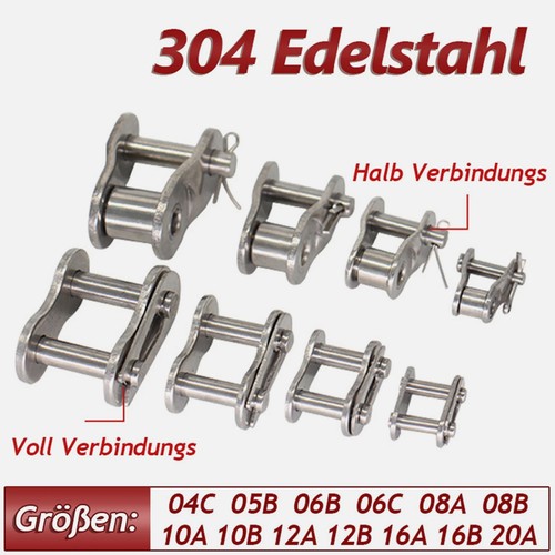 Edelstahl verschlußglied - edelstahl,