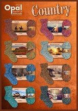 100 g Sockenwolle OPAL COUNTRY