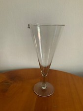 Vintage großer Glas Messbecher Kegel mit Ausguss 250 ml Laborglas Assistent