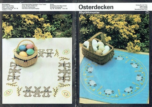 Sticken osterdecken - sticken,