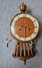 Seltene Original Junghans Pendeluhr Wanduhr für den schwedischer Markt