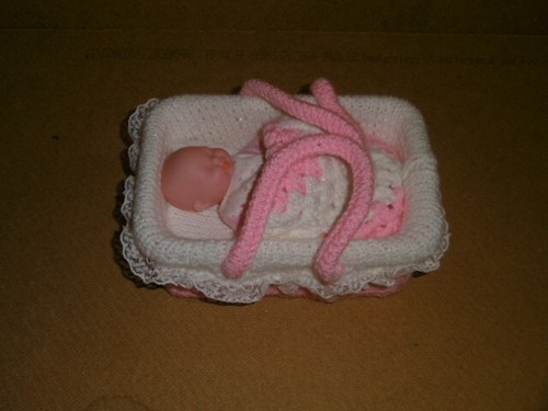 Puppen rosa weiß glitzer - rosa, &