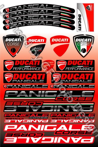 Ducati panigale decals - decals, 899