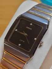 ?? RADO JUBILÉ – Elegante Vintage-Uhr mit Diamant-Indizes