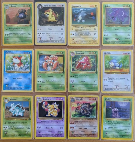 Vintage pokemon karten - 12,