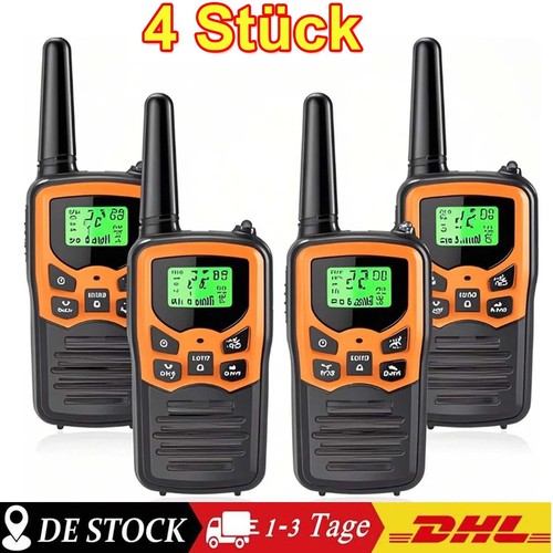 Walkie talkie uhf - 4x,